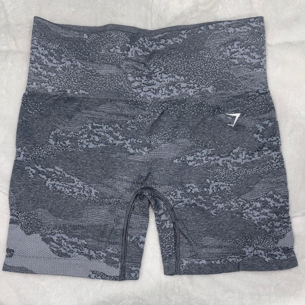 Gymshark Camo Gray Women's Shorts
